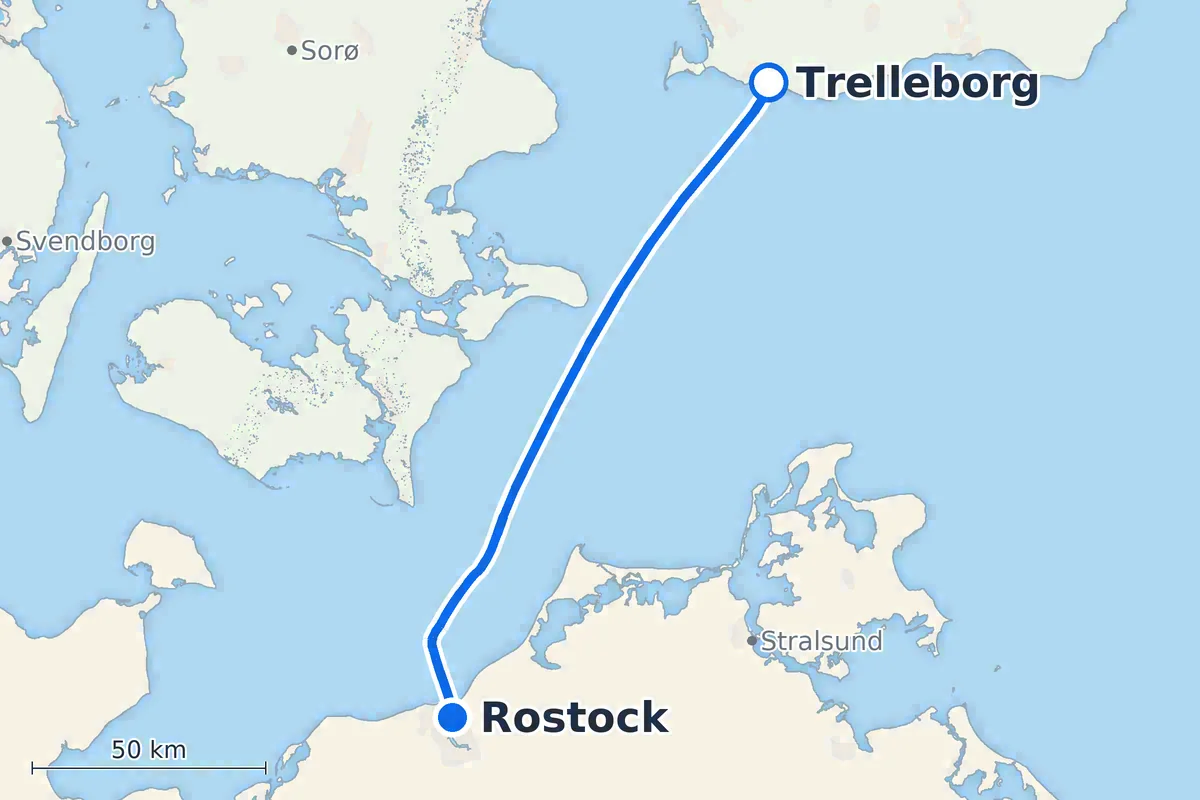 Trelleborg - Rostock
